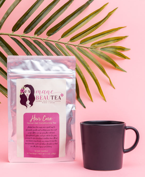 herbal hair conditioning tea
